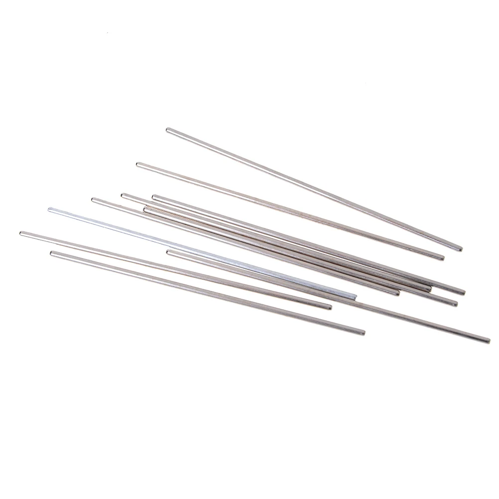 

10Pcs Metal Model Axle Gear Shaft Diameter 2mm DIY Toy Car Accessories 2*100mm