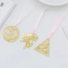 Металлические закладки вишневый цвет серия Китайский стиль полые закладки креативные мини латунные закладки-ленты книга канцелярская папка