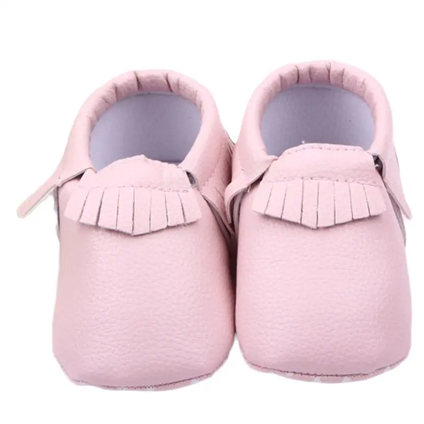 baby shoes 2017 Baby Crib Tassels Shoes Toddler Soft Sole Sneakers