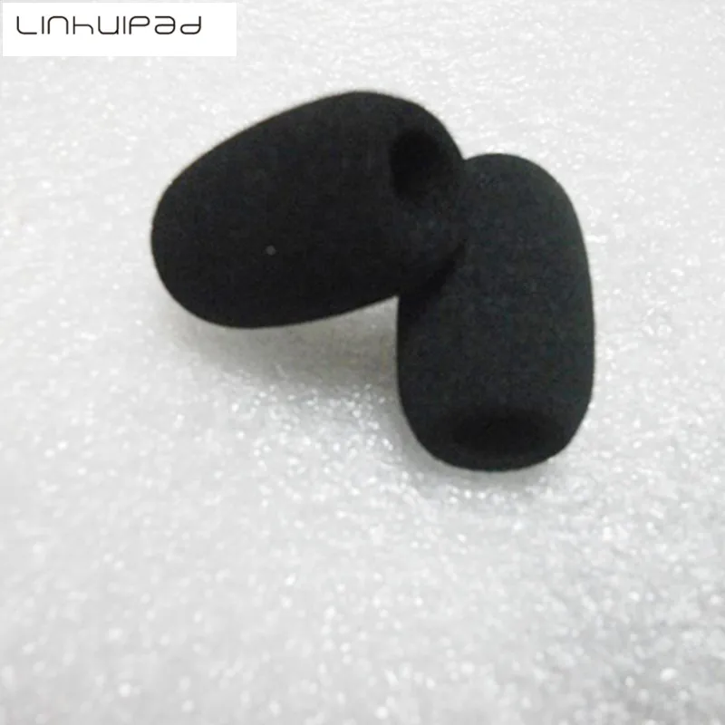 Linhuipad 4pcs Foam Microphone Windscreen Windshield Aviation Headset