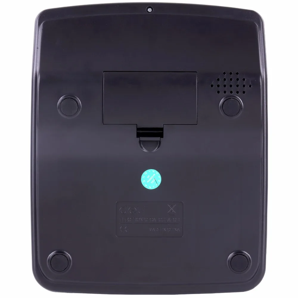 ديلي 1 قطعة حاسبة صوت حقيقي 12 أرقام مكتب التجاري نوع كبير LCD شاشة حاسبة مع إنذار التقويم 1532