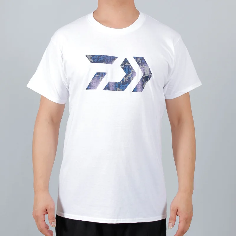 

DAIWA Fishing Clothes Summer Short Sleeve Quick Drying Sunscreen Breathable Tshirt Anti-UV Ultrathin Fishing Shirt DAWA Clothing