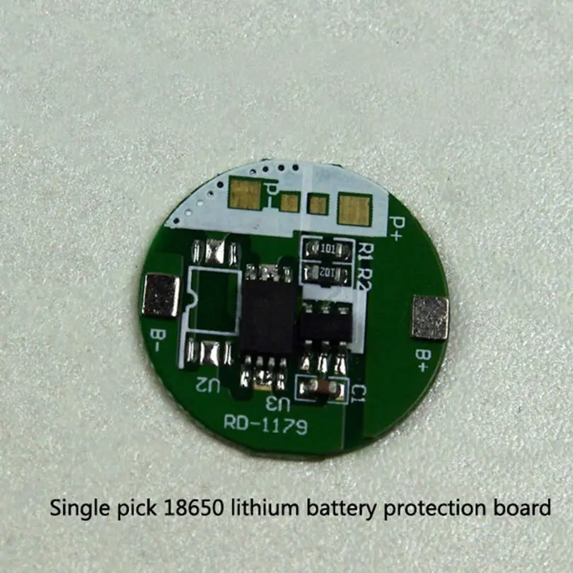 

Single section 18650 protection plate lithium battery protection board DW01+