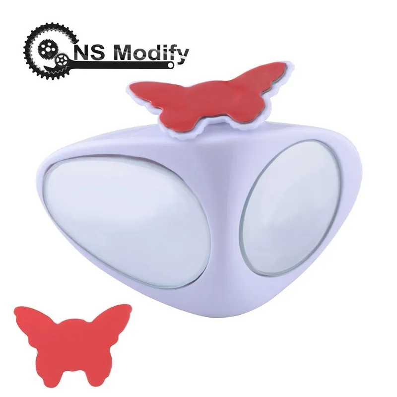 

NS Modify 360 Blind Spot Rotation Adjustable Angle Mirror Convex Rear View Mirror For Safety Parking Car Mirror Auto Exterior