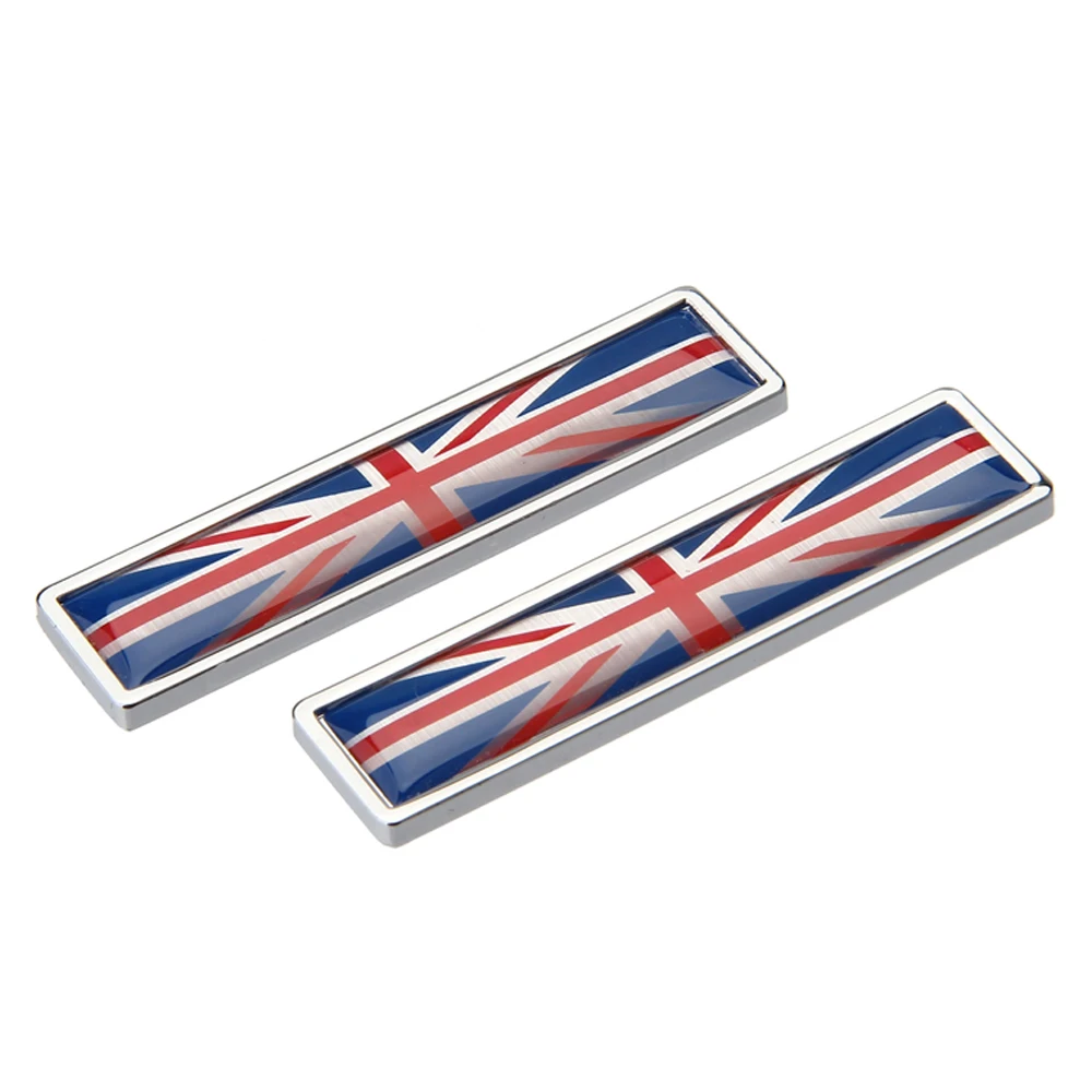 

Britain UK England Flag Emblem Badge Stickers Metal For Range Rover Mercedes Ford Focus Audi Nissan Mini Cooper Car Accessories