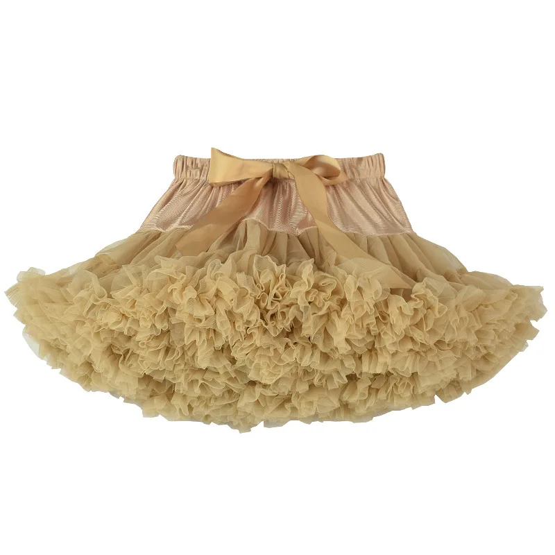 Baby Girls Tutu Skirt Fluffy Children Ballet Kids Pettiskirt Baby Girl Skirts Princess Tulle Party Dance Skirts Toddler Skirts - Цвет: 22