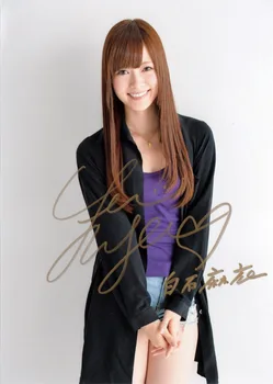 

signed Shiraishi Mai autographed original photo 7 inches collection free shipping 032018F
