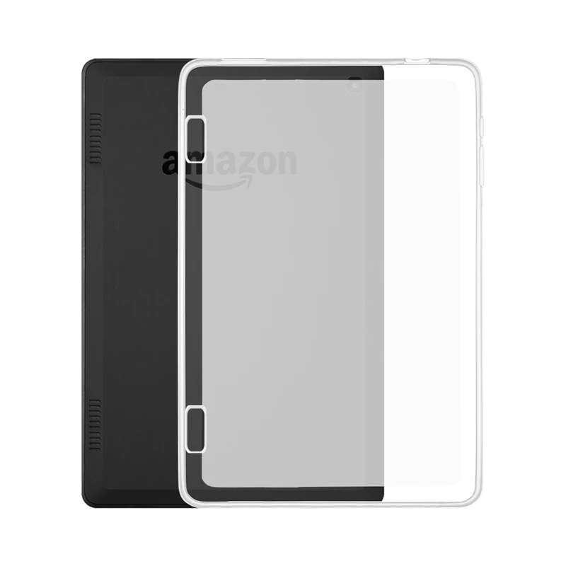 

Soft Silicone Cover for Amazon Kindle Paperwhite 1 2 3 Case E-Book Protector Shell white3 Kindle Fire HD7 2014 HDX 8.9 Skin