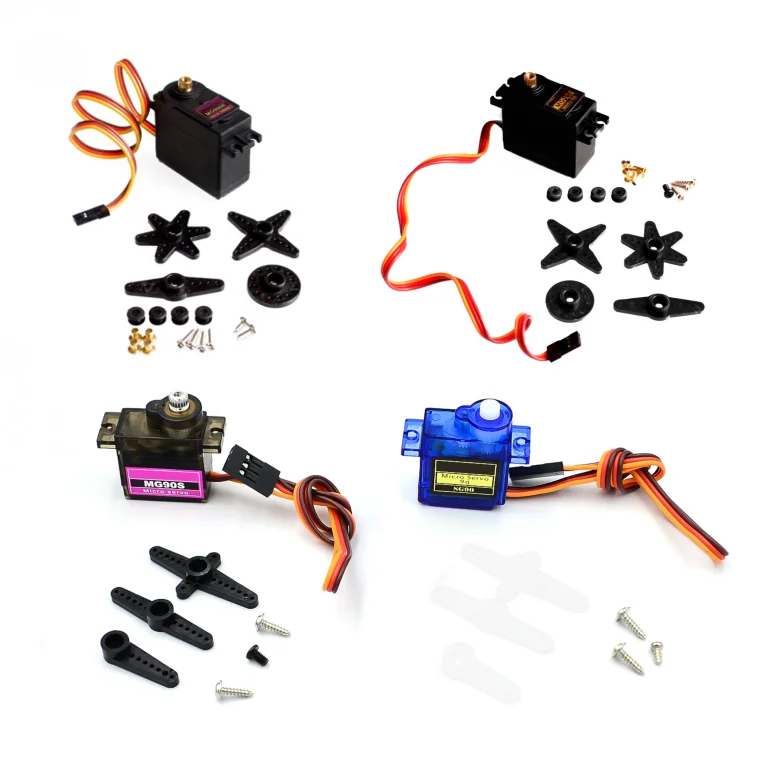 

SG90 MG90S MG995 MG996 Servo Metal Gear for Model Helicopter Boat For Arduino UNO DIY