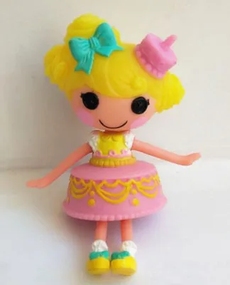 1 шт. 3 дюйма оригинальные MGA куклы Lalaloopsy Мини Куклы для девочек игрушка игровой домик каждая уникальная куклы Lalaloopsy - Цвет: 6