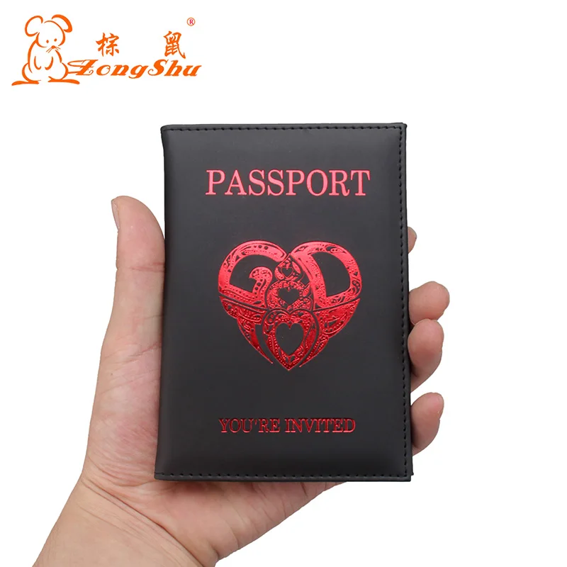 Модный популярный женский мужской коричневый Чехол для паспорта, чехол для ID карты, кошелек для паспорта, Обложка для паспорта