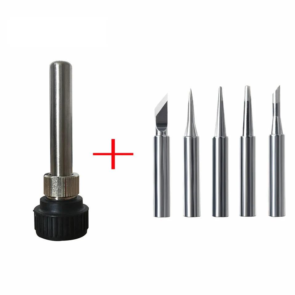 

Soldering Station Iron Handle Accessories for 852D 936 937D 898D 907/ESD Iron head cannula Iron tip bushing free shipping