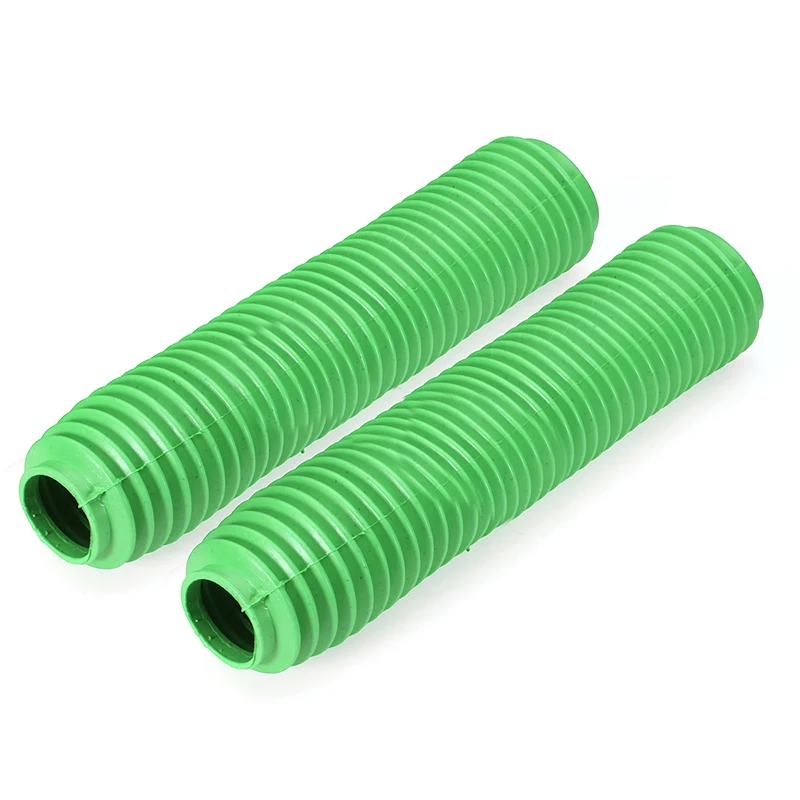  Auto Accessories 2pcs Universal Motorcycle Dirt Bike Fork Gaiters Boots Dust Cover Rubber 240mm New