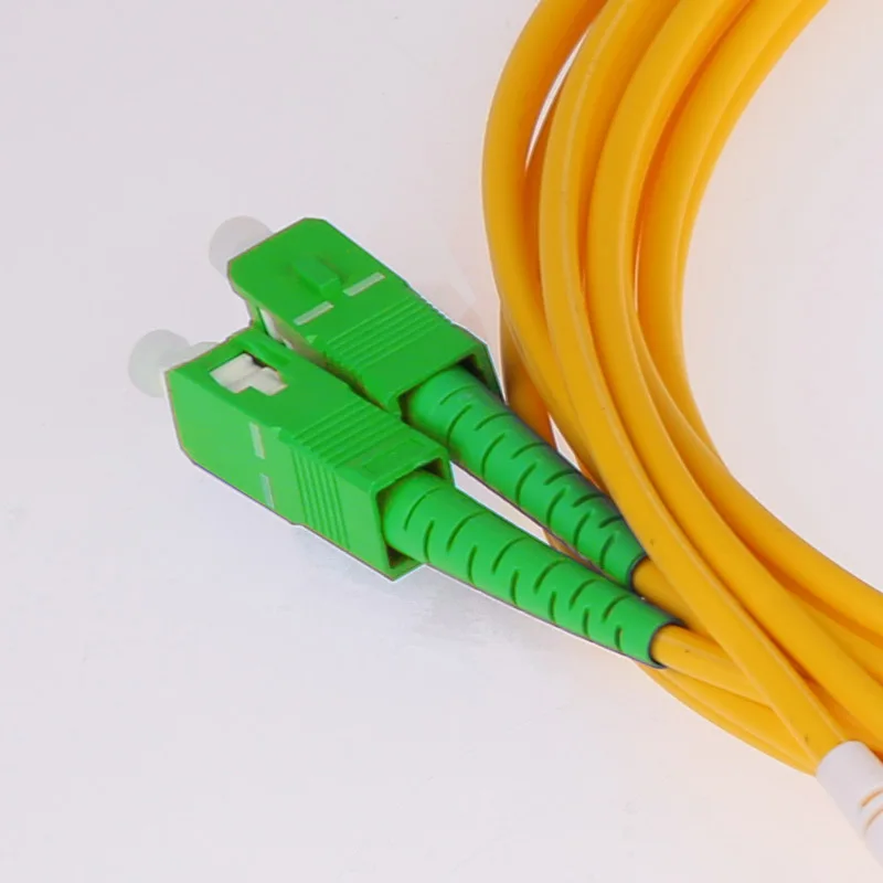 Волоконно оптический патч корд один режим SM 2 ядра дуплекс SC/APC к LC/UPC 9/125 ftth catv 3 5 10 15