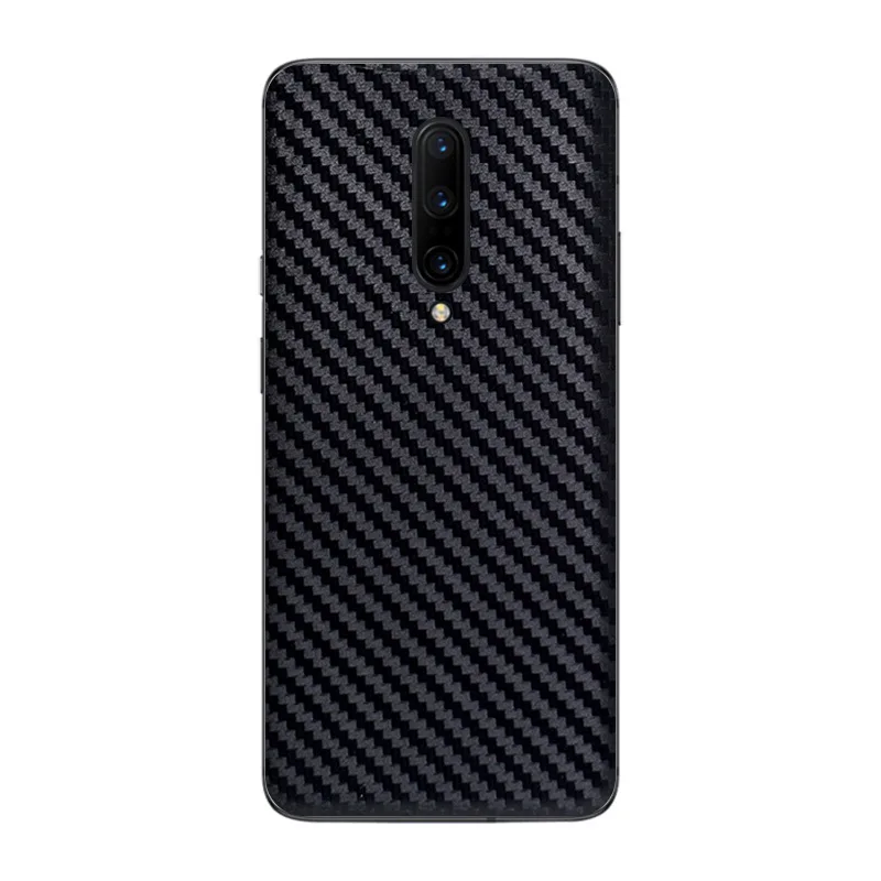 

OnePlus 7 Pro Sticker Carbon Fiber Skins Protective Film Wrap Skin Phone Back Paste Film For One Plus 6T 1+7 1+6 A6000 Sticker