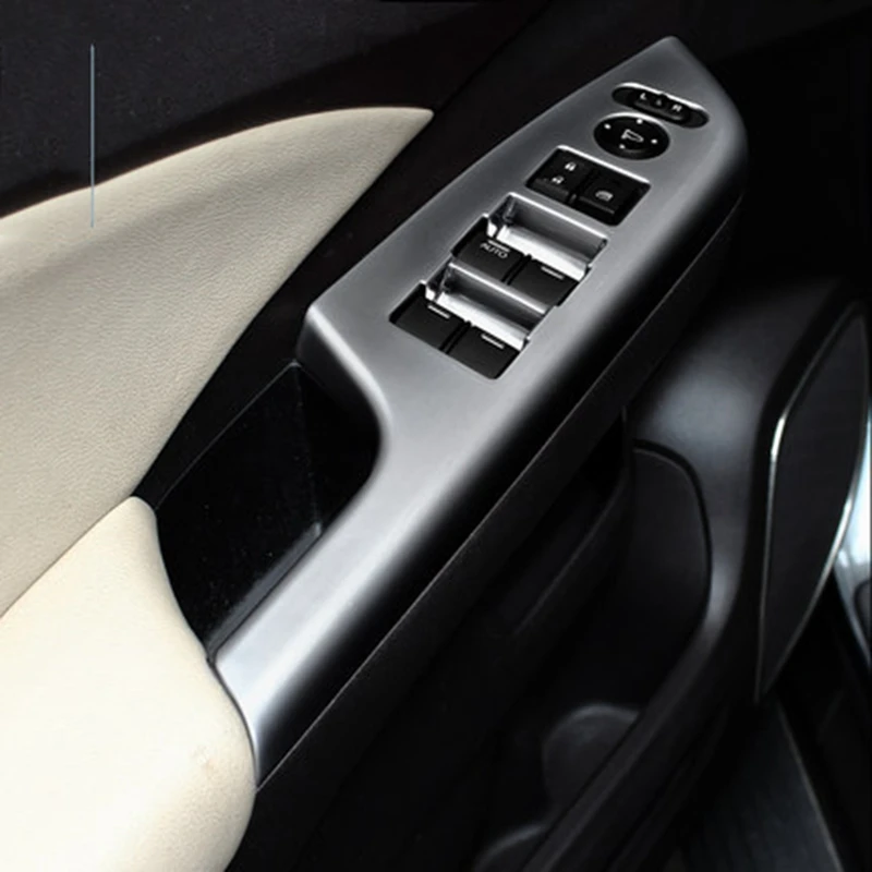Для Honda CRV CR-V 2012- Авто ABS Chrome innside подлокотник украшения отделка Чехлы для мангала 4 шт. автомобиля интимные аксессуары не для CRV EX