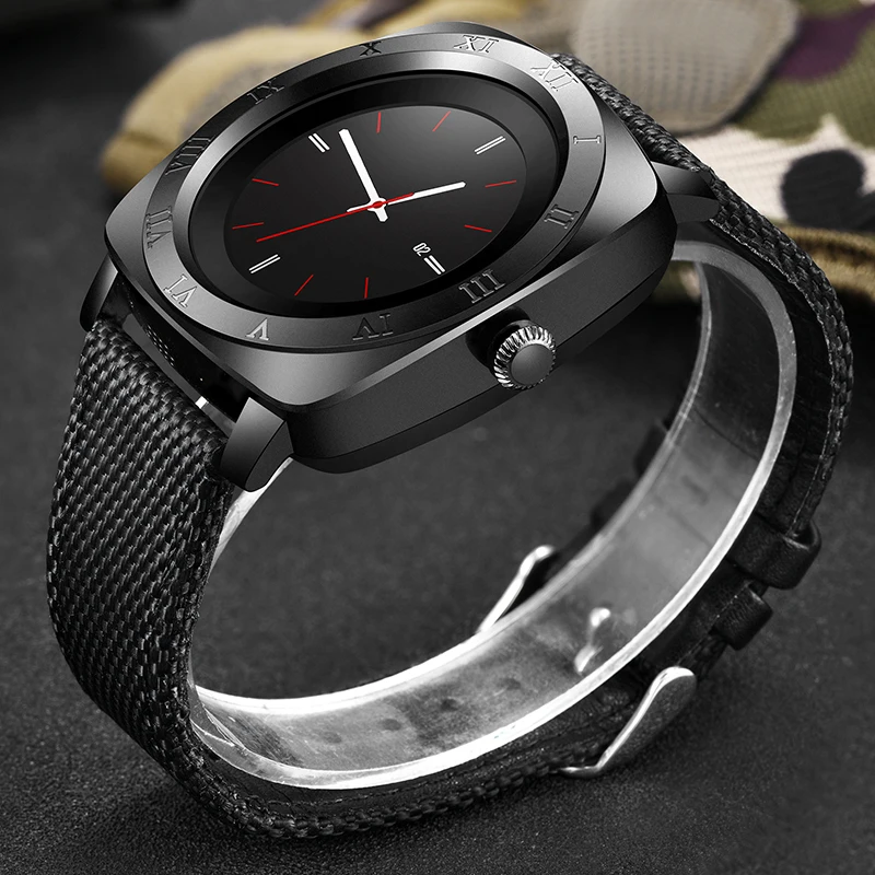 

LIGE 2019 new smart watch men's sports watch LED color touch screen Bluetooth smart watch support SIM card camera music player