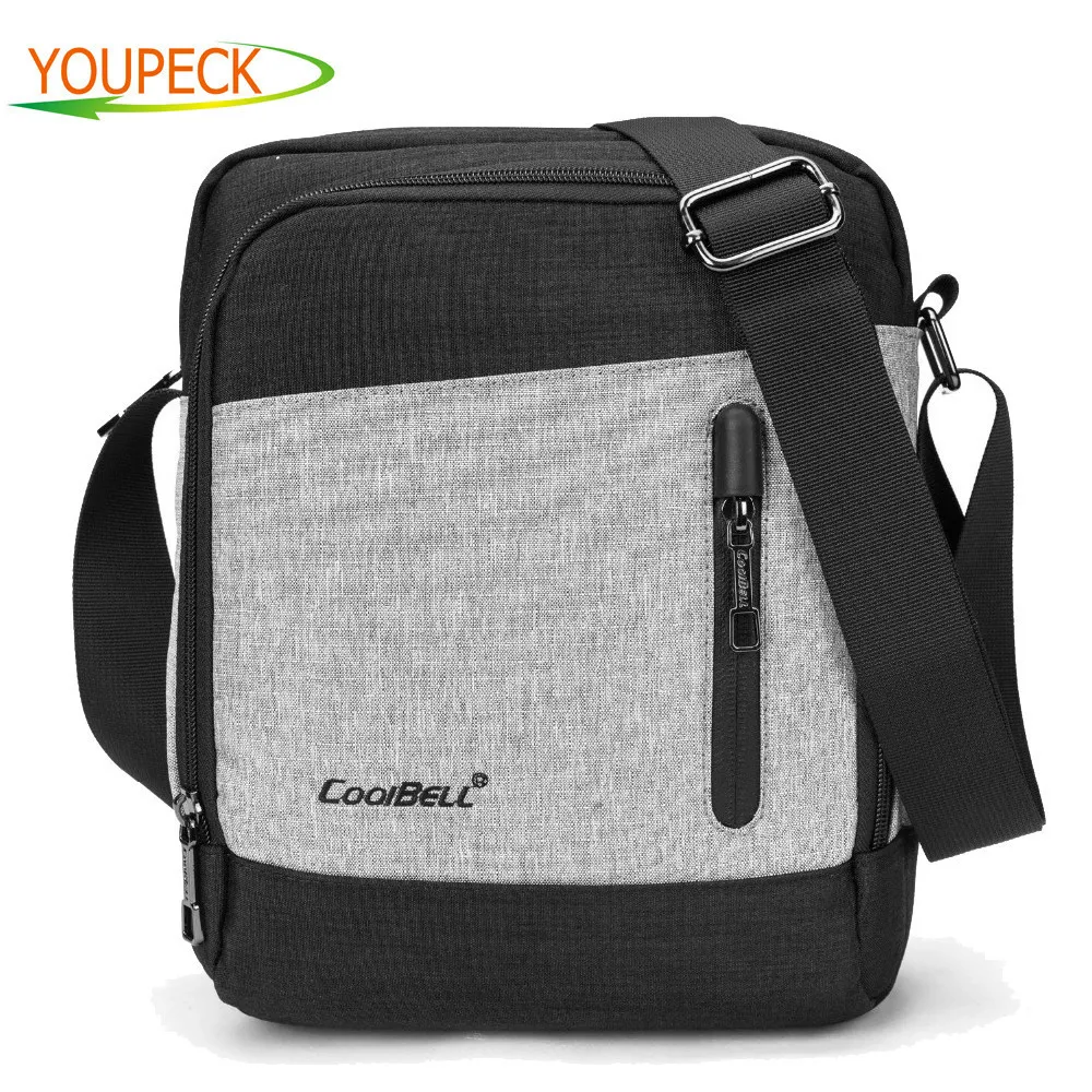 CoolBell Slim Nylon Fabric Tote Portable Laptop Shoulder Bag Carrying