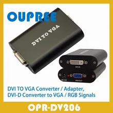С DVI на VGA конвертер, DVI цифровой(DVI-D) сигнал на VGA адаптер сигнала