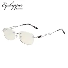 LX17018 очки без оправы, синий светильник, фильтрующие компьютерные очки-UV420, защита от перенапряжения глаз, усталые, для женщин