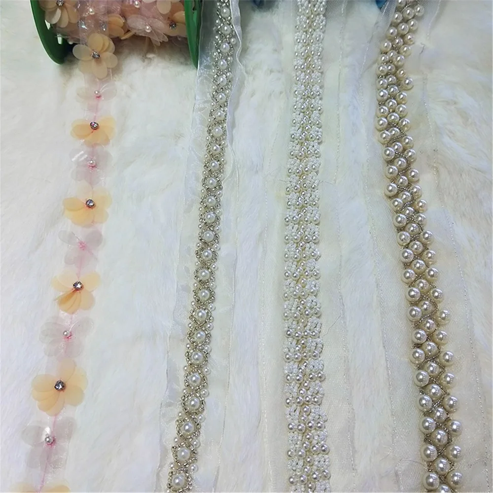 beaded braided fringe trim for clothes 1