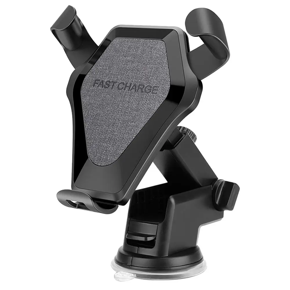 

Qi Fast Charger 10W Car Mount Gravity Linkage Air Vent Phone Holder Wireless Charger Mobile Phone Stand Support Car Holder