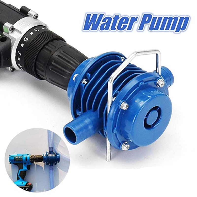 

TRANVON Water Pump Heavy Duty Self-Priming Hand Electric Drill Water Pump for Home Garden Centrifugal Pumps Motor Ultra