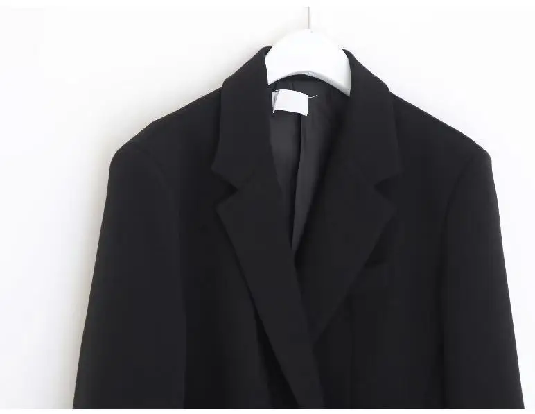 Aisiyi пиджак женский жакет женский длинный рукав белый черный Блейзер офисный женский костюм женские блейзеры и куртки класический костюм женский женские куртки весна-осень белый костюм черный костюм