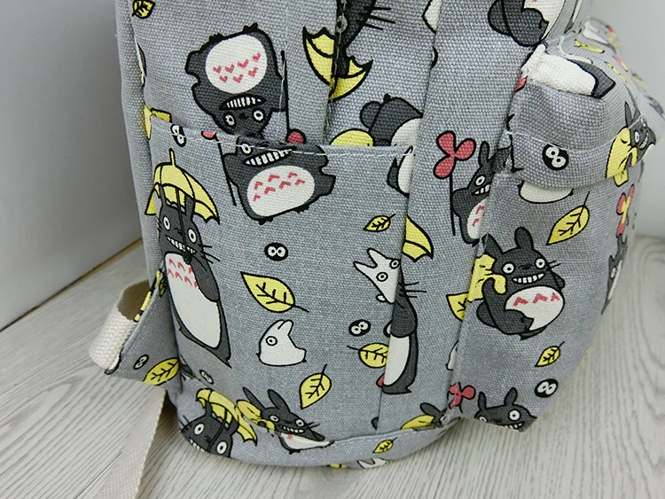 40 см японский аниме Манга Мой сосед Тоторо плюшевая Сумка холщовый плюшевый рюкзак плюшевая сумка мягкая кукла на полотне для школьной сумки подарки