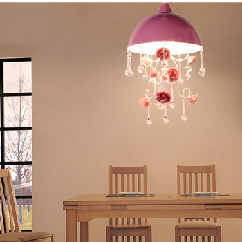 

Minimalism Modern Semi-circular LED Nordic Pendant Light Pink Lampshade Suspended Luminaire Dining Room Bar Cafe Hanging Lamp