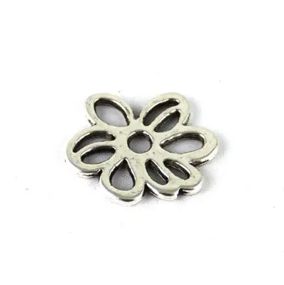 

FREE SHIPPING 300PCS Tibetan silver Flower Charm 22x20mm A13913