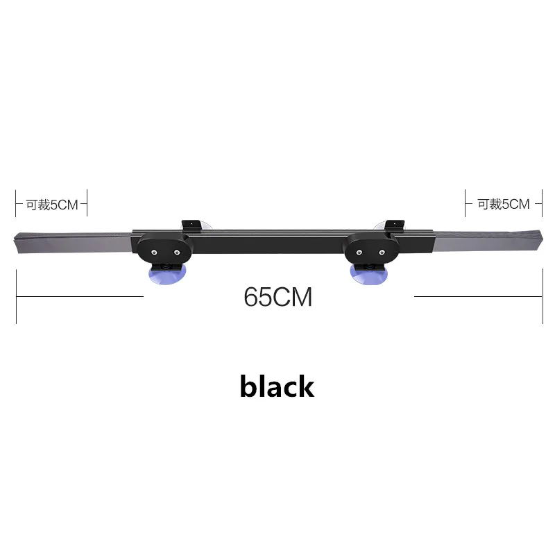 DOXINGYE автомобильный оконный солнцезащитный козырек выдвижной складной солнцезащитный козырек на лобовое стекло защитный занавес авто солнцезащитный тент Блок Анти-УФ - Цвет: black 65cm