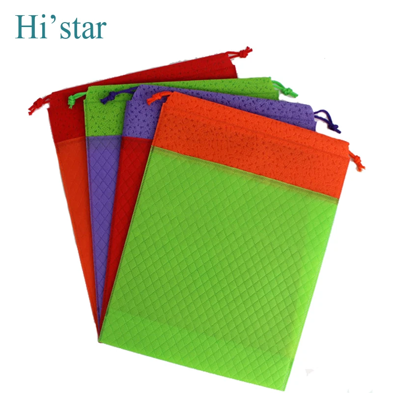 

20 pieces Shopping Bag Candy 6-colors Available Eco-friendly Reusable Folding Handle Nylon Bag