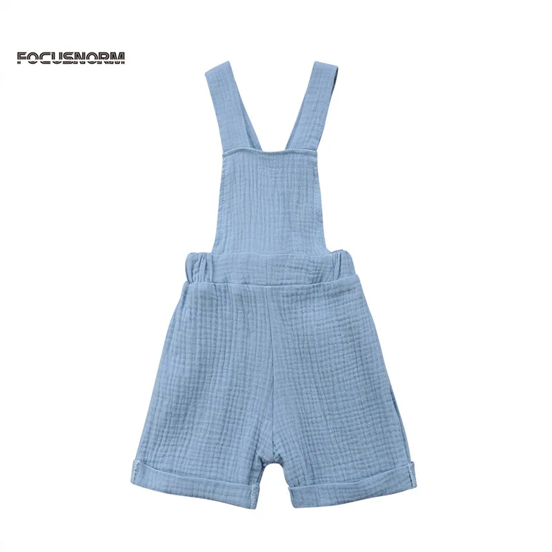 6M 4T Newborn Baby Girl Clothes Cotton Sleeveless Romper Infant Boy