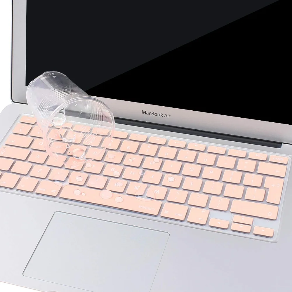 MOSISO Европа/Великобритания английская клавиатура для ноутбука Macbook Air 13 A1466/A1369 Pro 15