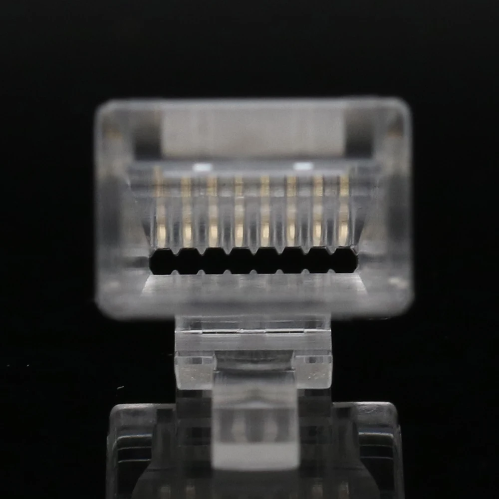 Xintylink EZ rj45 разъем ethernet кабельный разъем cat6 сетевой 8P8C позолоченный неэкранированный модульный utp rj 45 терминалы 100 50 шт