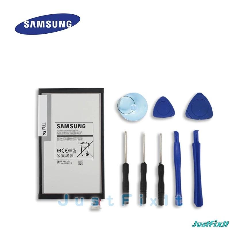 

T4450E 100% Original Tablet Battery For Samsung GALAXY Tab 3 8.0 T310 T311 T315 Genuine Replacement Batterries 4450mAh + Tools