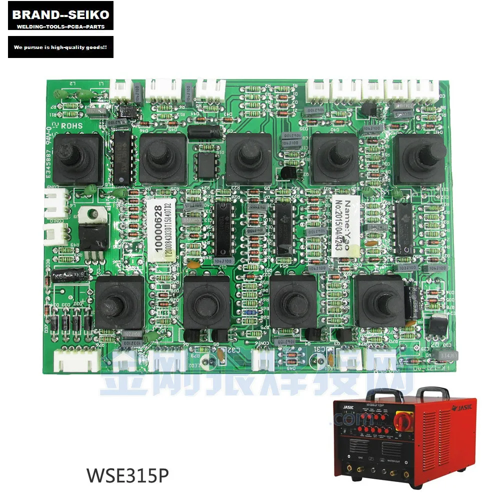 TIG315PACDC WSE315P ac/dc аргоновая дуговая сварочная машина алюминиевая панель управления