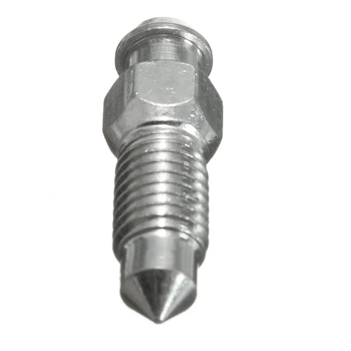 2 piezas M7 x 1,00mm moto de la motocicleta Freno de tornillo de purga de la pinza de pezón