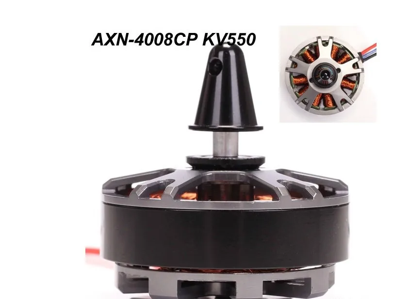 AX 4008CP 550KV диск бесщеточный мотор для 1,0-1,5 кг RC самолетов