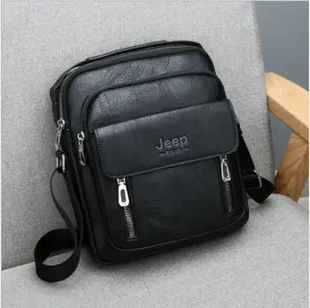 

2019 New Men's Bag Fashion Europe And America Business Men's Shoulder Bag Messenger Bag Computer Briefcase