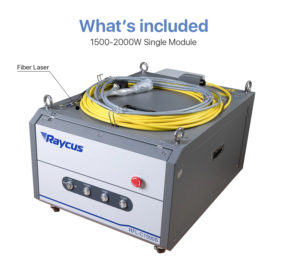 Cloudray Raycus 1500-2000 W один модуль CW волокно лазеры серии 1064nm для машина для резки волокон RFL-C1500S RFL-C2000S