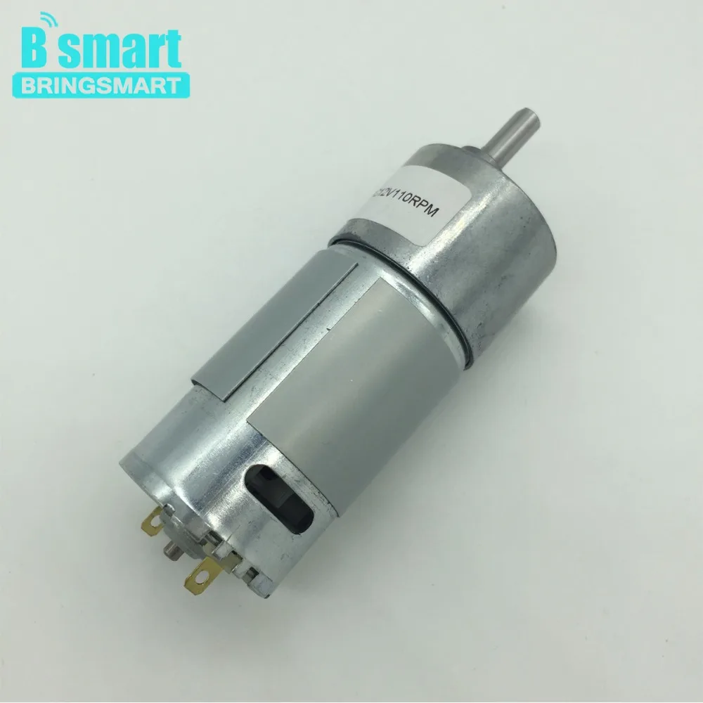 

Bringsmart GB37-550-1 Mini Reverse Motor 12V DC High Torque Electronic Motor Reductor 12v Gear Motor