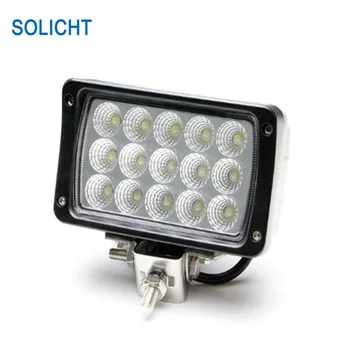

SOLICHT 2pcs 45W Waterproof LED Work Light Lamp Bar for Car Off road Led Light Motorcycle Tractor Boat ATV Worklight Ramp