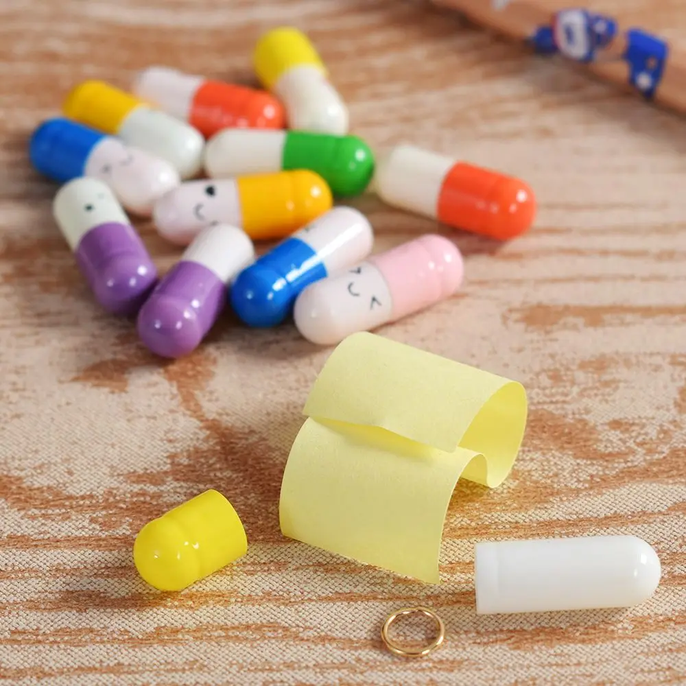 approx. //Pack Message in a Bottle Message Capsule Letter Love Pill Full C 100PCs