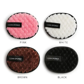 

1Pcs Soft Microfiber Makeup Remover Foundation Face Skin Care Tools Towel Face Cleaner Plush Puff Reusable Cleansing Cloth Pads