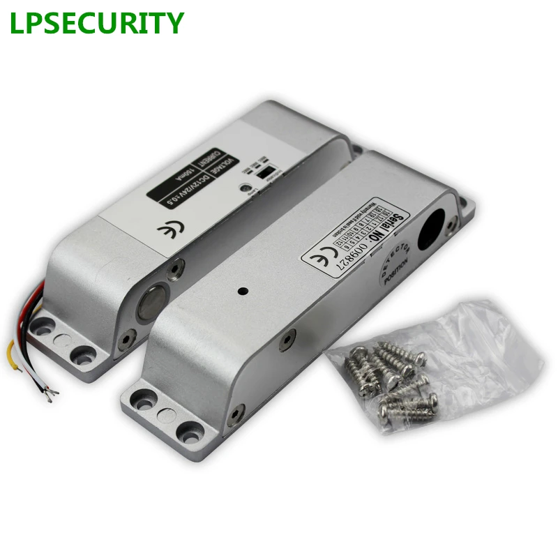 Lpsecurity Dc12v With Timer Fail Safe Electric Drop Bolt Lock For Lpsecurity Dc12v With Timer Fail Safe Electric Drop Bolt Lock For Door Access Control Exposed Installation In From Security