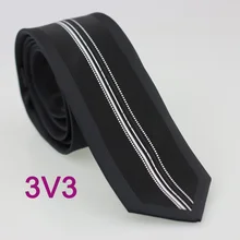 YIBEI Coachella Галстуки черная шея галстук Мужская граница с серебряными мелкими точками в Вертикальную Полоску Тонкий галстук Moda тонкие галстуки Повседневное платье