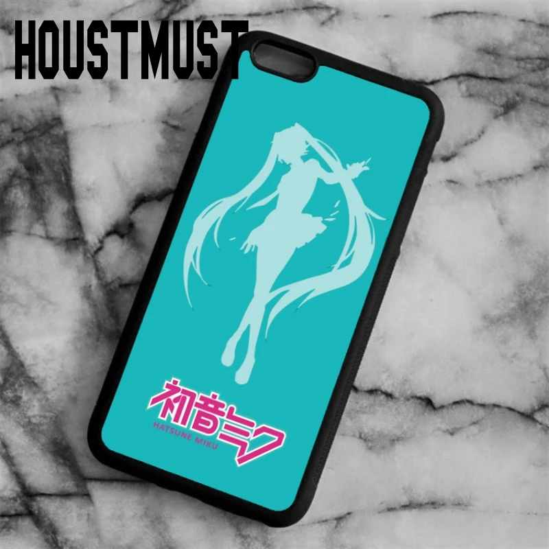 HOUSTMUST Хацунэ Мику чехол Чехол для iPhone 5 5S SE 6 S 7 8 Plus X samsung galaxy S5 S6 S7 край S8 Note shell |