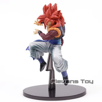 

Dragon Ball Z SCultures Tenkaichi Super Saiyan 4 Gogeta GT Red Hair Ver. PVC Figure Collectible Model Toy Baged